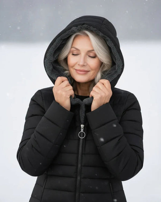 Women's Fleece-Lined Winter Jacket | Flattering Tailored Fit & Warm Outerwear